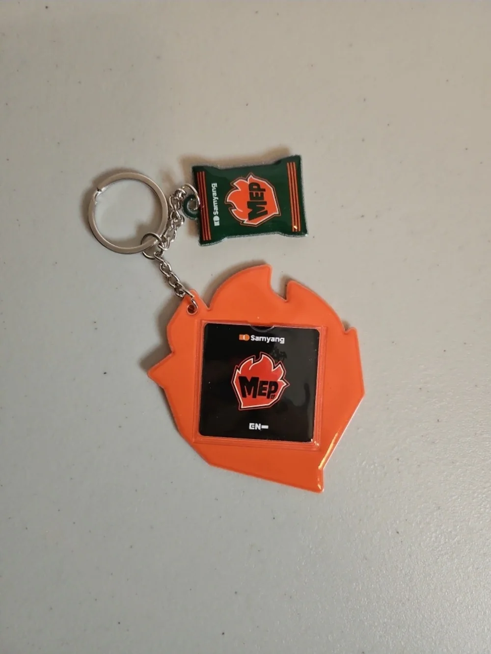 Enhypen x Samyang Ramen MEP Colllaboration Keychain Target Exclusive